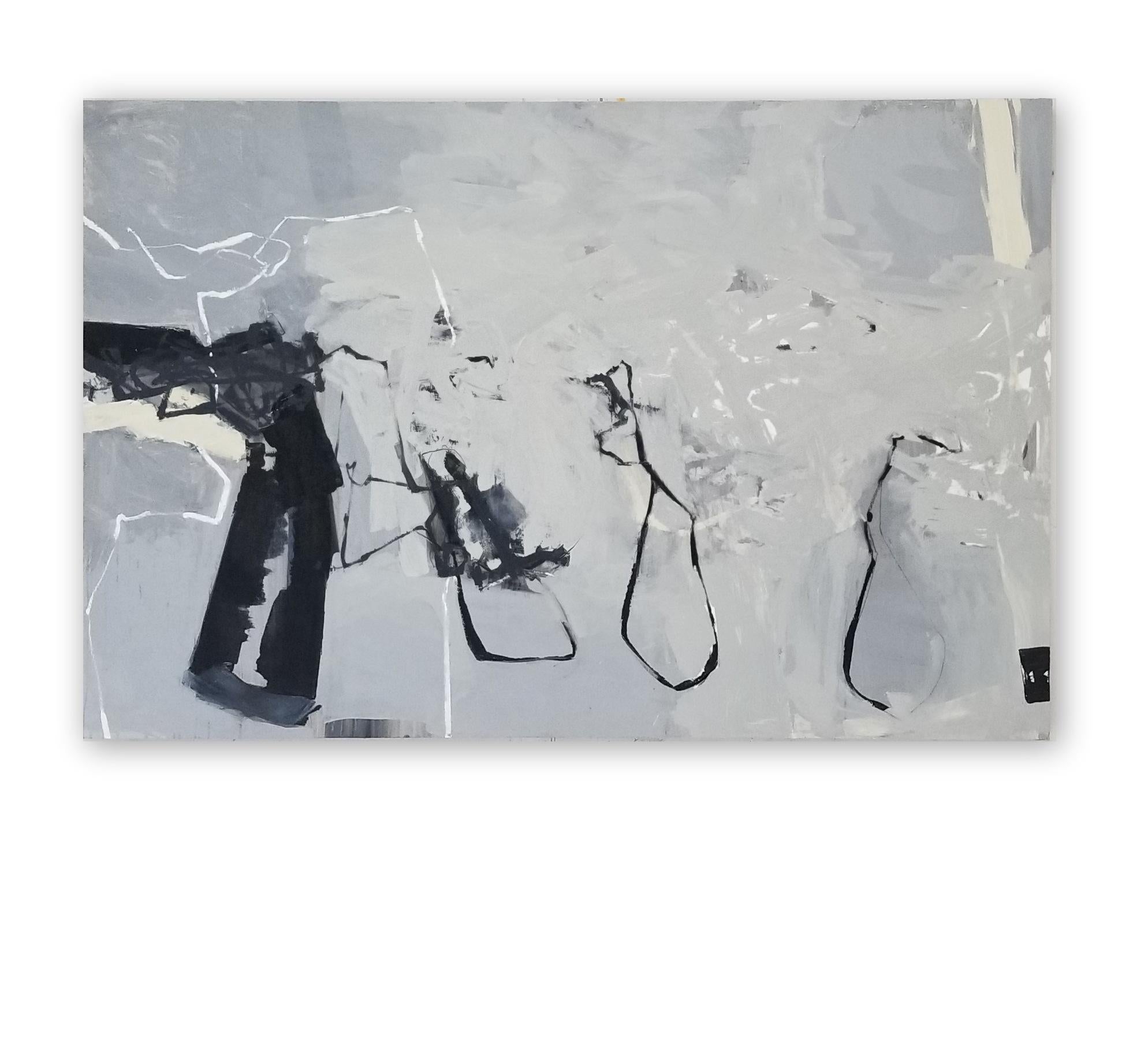 Lisa Kowalski Abstract Painting – #104-20