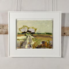 Two Trees III, Stephen Palmer. Île de Ré, La Rochelle, open air French landscape