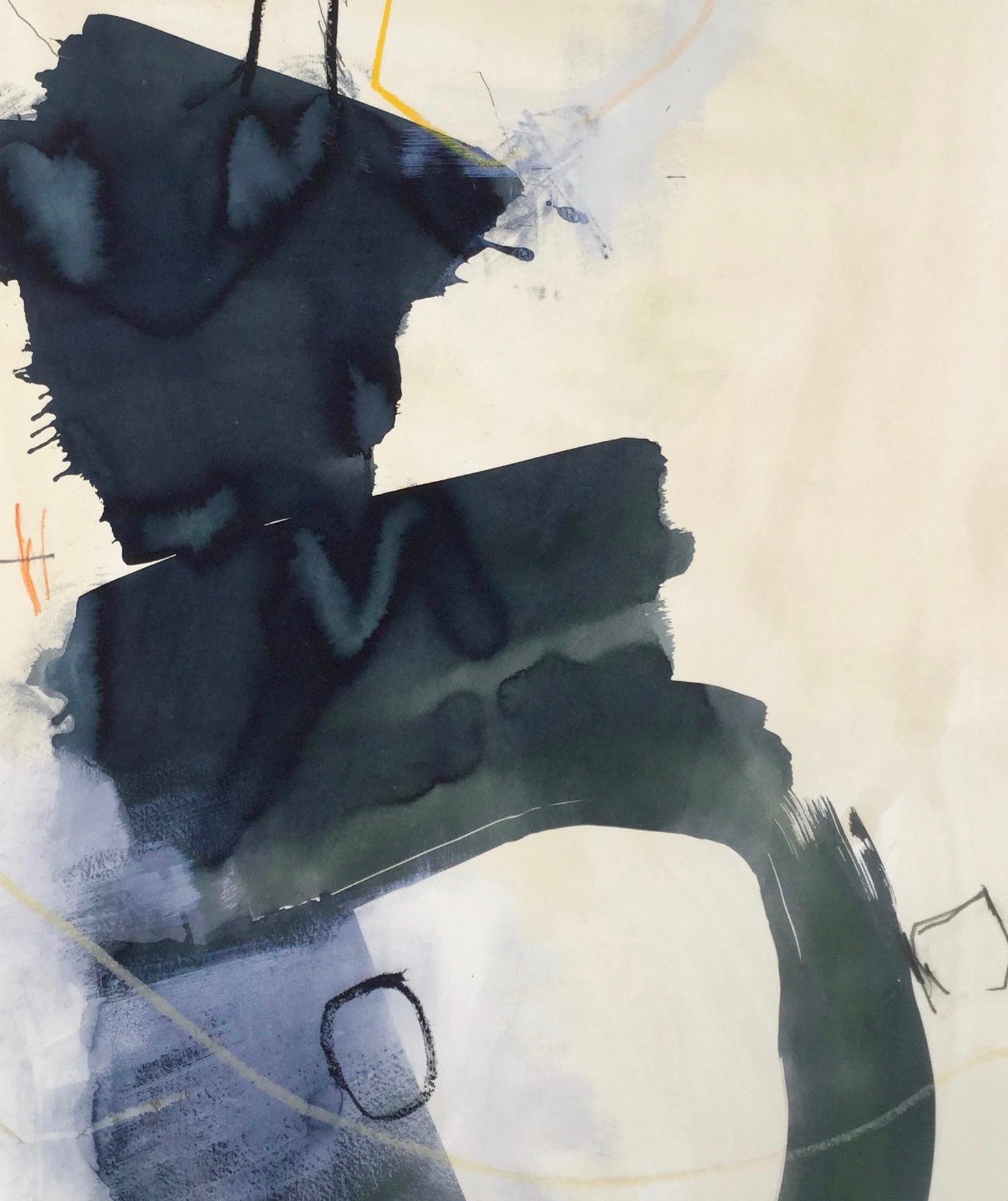 Sam Lock The Water Slips abstract painting 1