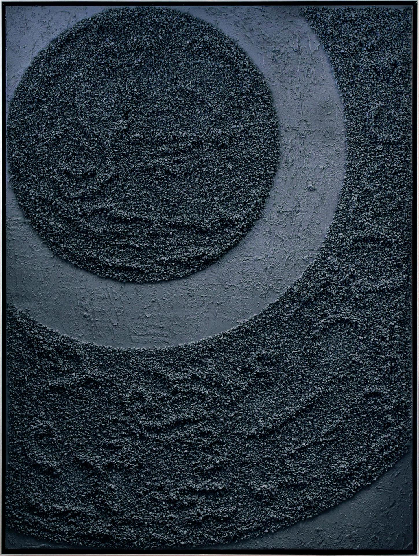 Lunar Corona aus grauem Segeltuch