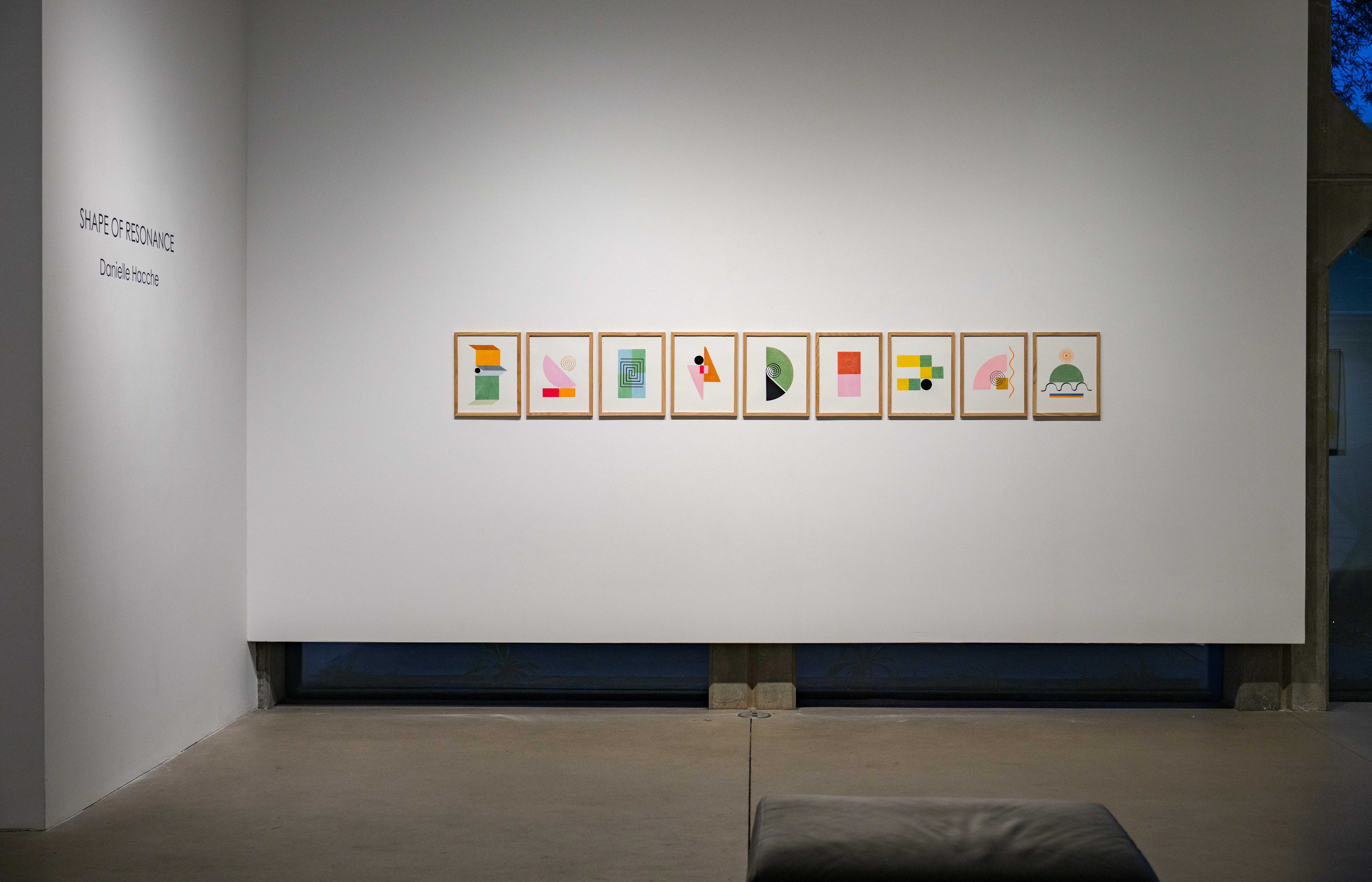 Form der Resonanz 18 (Geometrische Abstraktion), Art, von Danielle Hacche