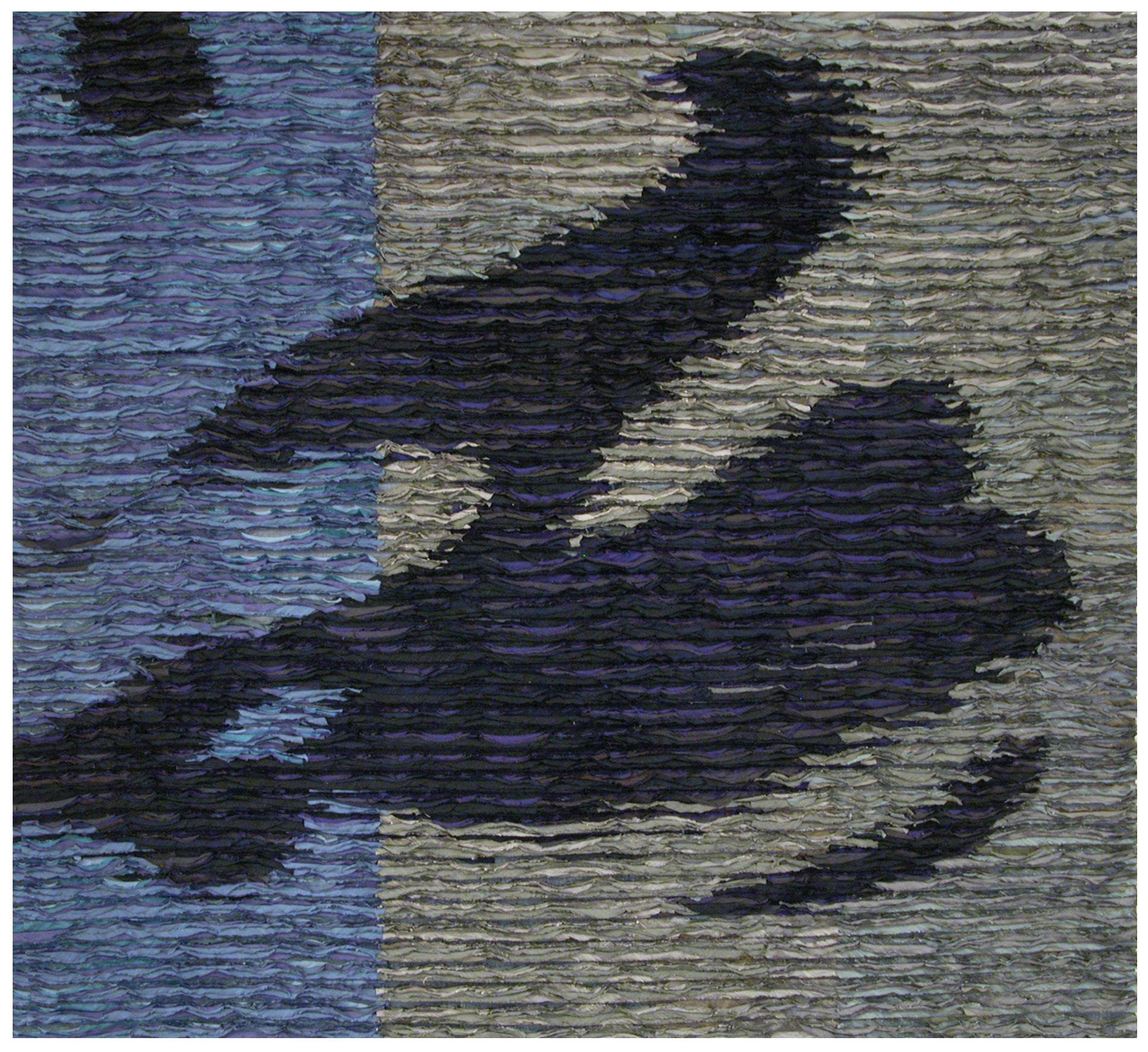 Brushstroke on Celadon - Art by Tim Harding