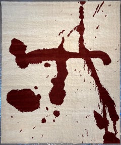 After Robert Motherwell "Burnt Sierra"