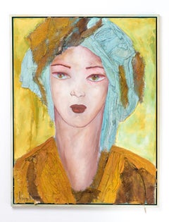 Liliane Danino, Queen of the desert, turquoise, Woman of virtue
