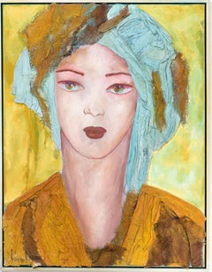 Liliane Danino, Queen of the desert, turquoise, Woman of virtue