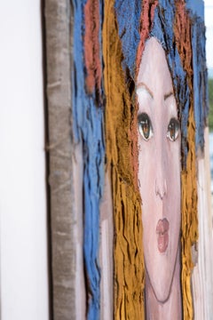 Lilaine Danino, Rose de sable, painting