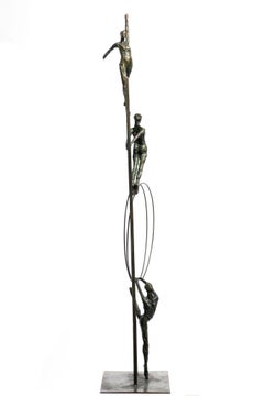 Liliane Danino, ladder for all, Elevation, Bronze Sculpture