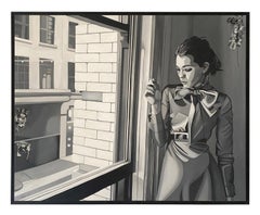Mihal Schtibel, Steffy, Óleo sobre lienzo