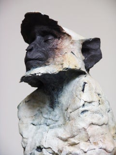 ''Sacred Langur'', Contemporary Bronze Sculpture of a Primate, Monkey