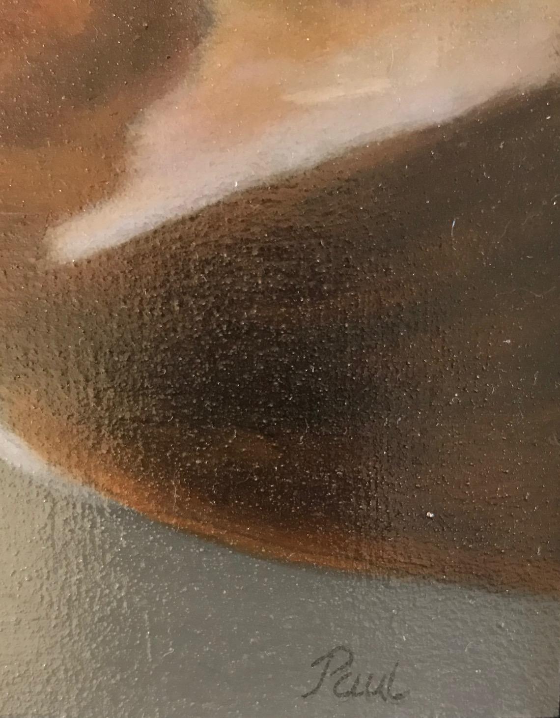 ''Cow 3'' Contemporary Dutch Oil Painting of a Cow 2