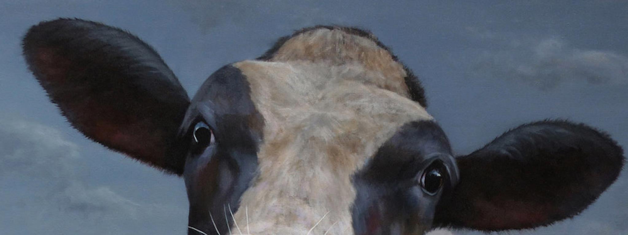contemporary cow art