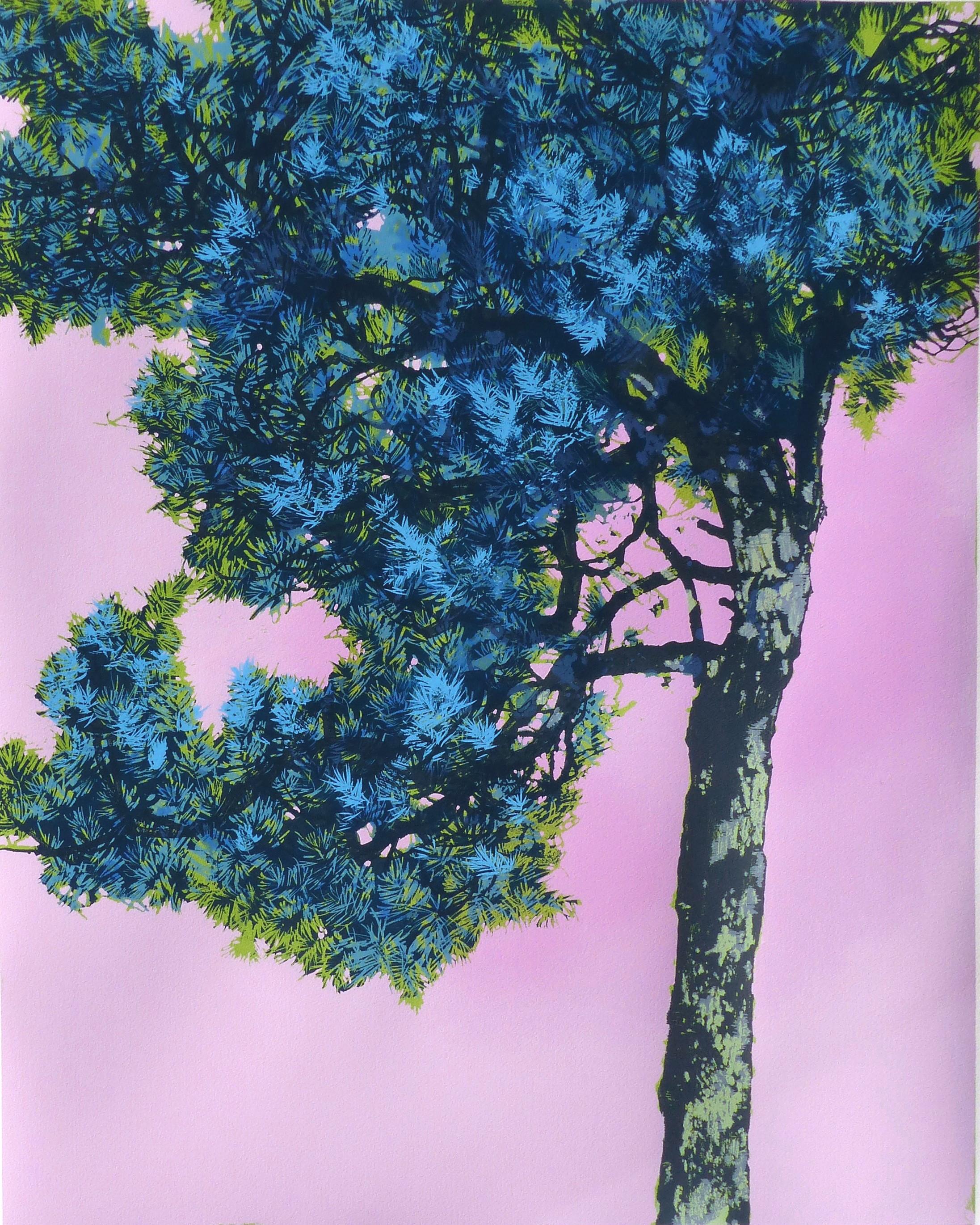 Henrik Simonsen  Landscape Print - “Pine” Limited Edition Color Print of Nature, A Fairytale Journey