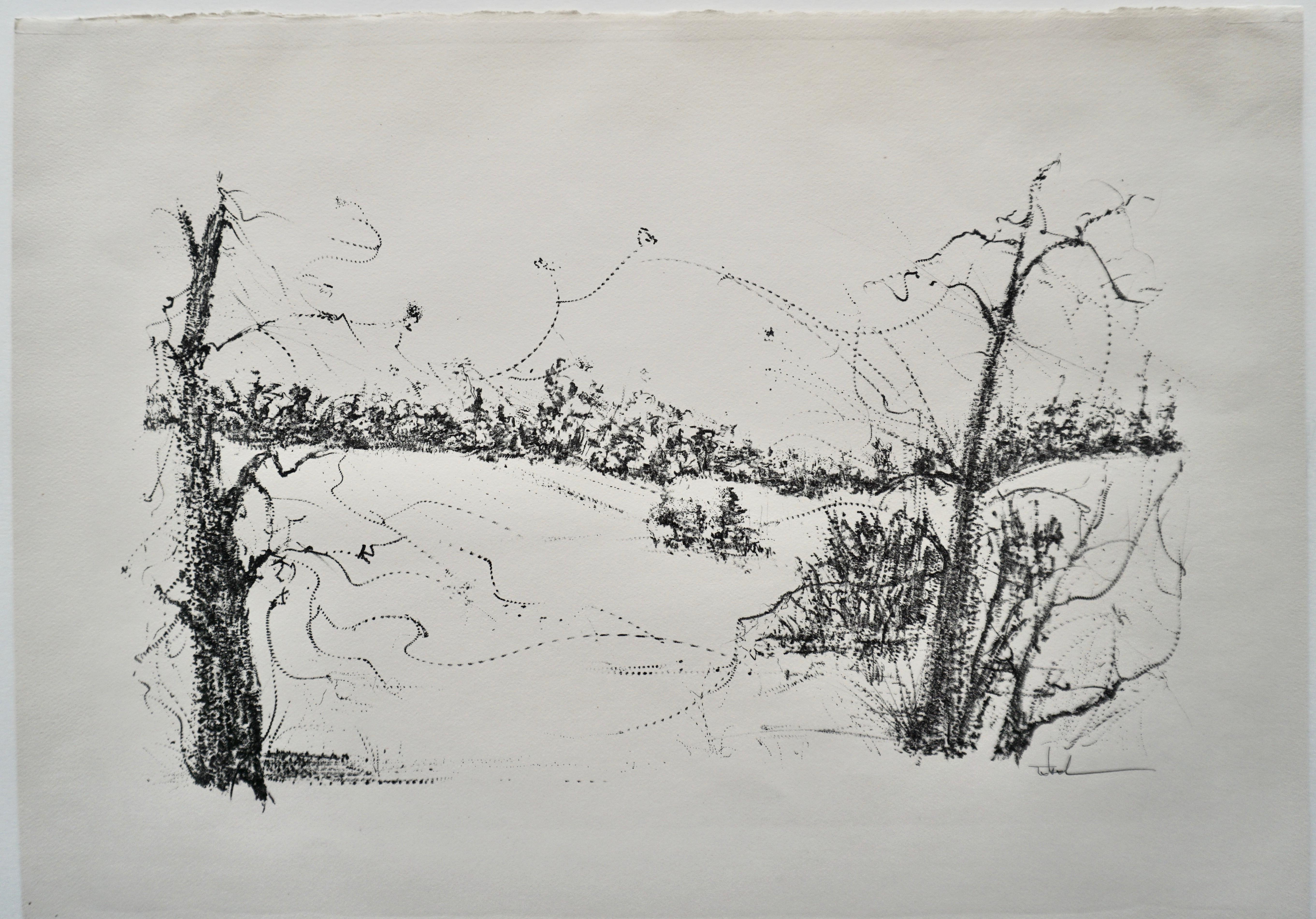 Trees and Fields, Print Club of Cleveland 