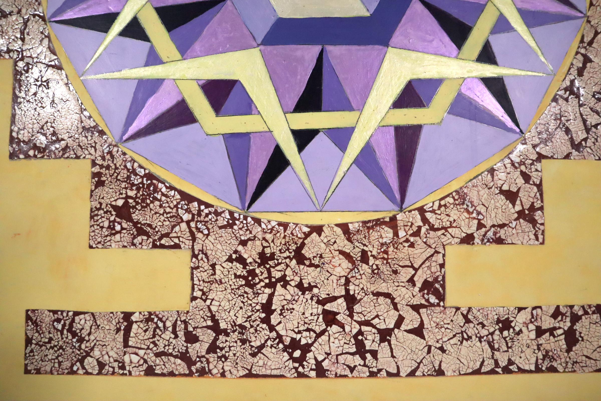 Honey Bee Mandala #1 from the series by David Clough 2009 For Sale 1