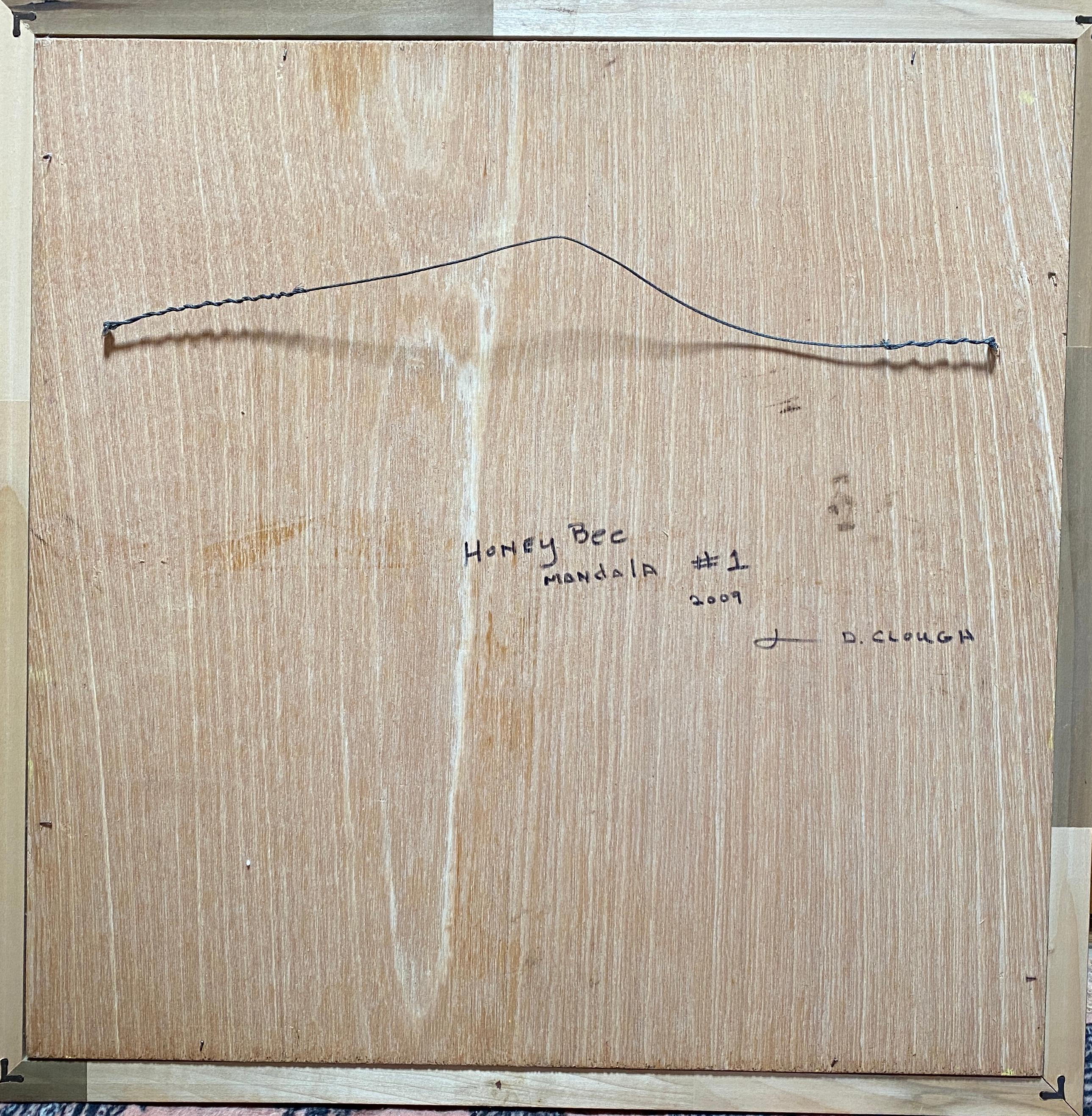 Honey Bee Mandala #1 from the series by David Clough 2009 For Sale 2