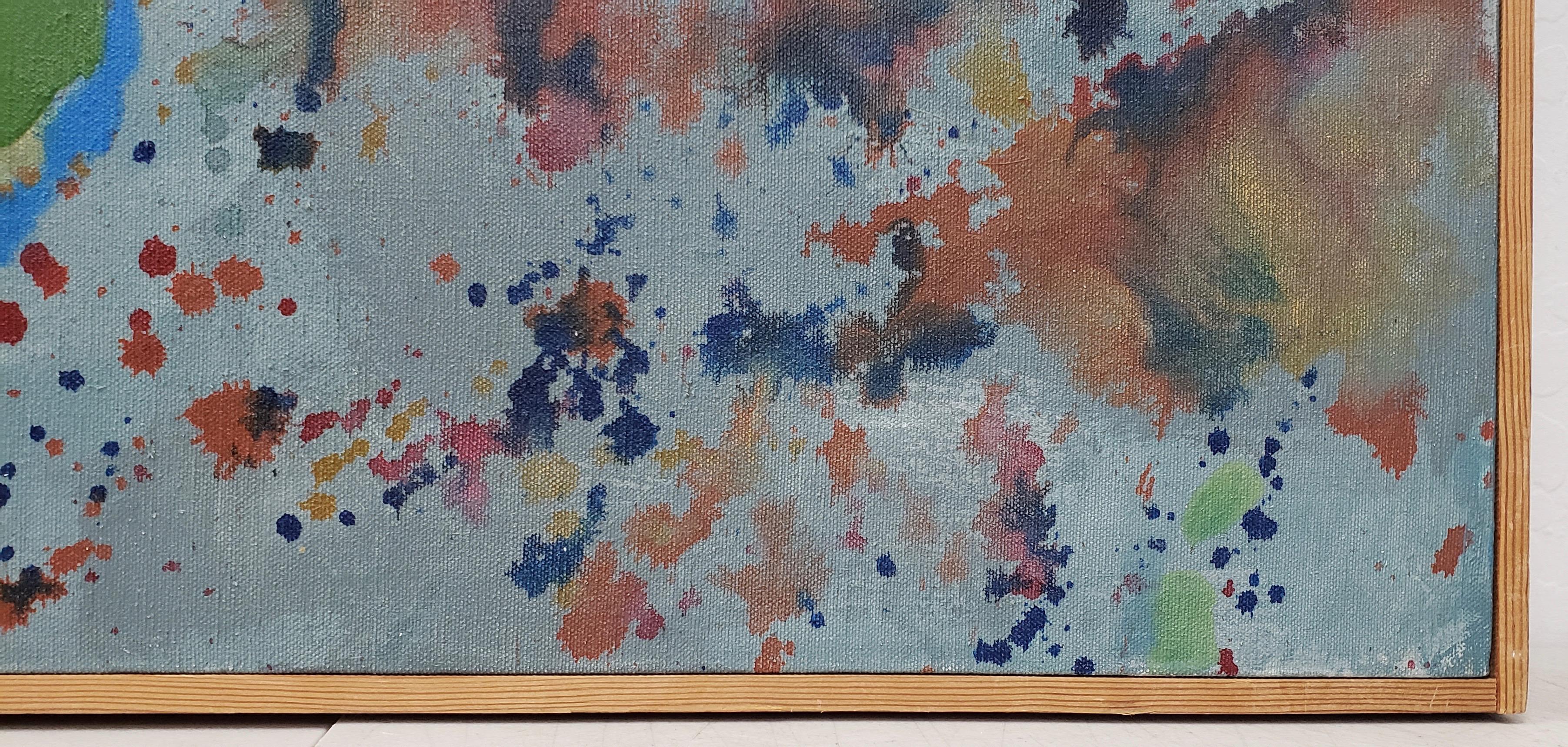 Dorothy Finley - Diptyque abstrait du milieu du 20e siècle - Peintures en diptyque, c.1970 en vente 4