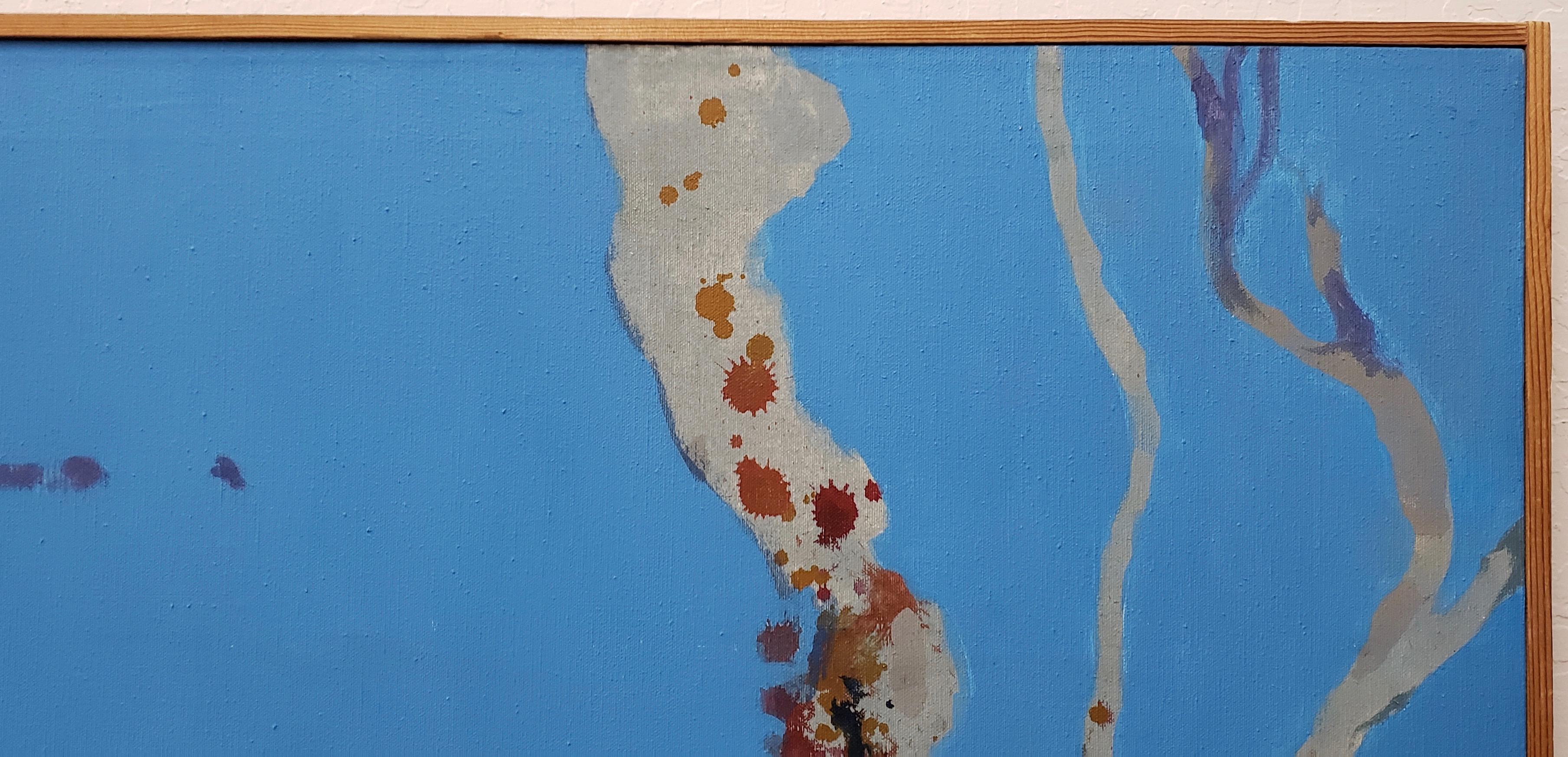 Dorothy Finley - Diptyque abstrait du milieu du 20e siècle - Peintures en diptyque, c.1970 en vente 9