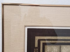 J.B. Thompson "Photon" Mixed Media Etching w/ Copper and Aquatint c.1970s