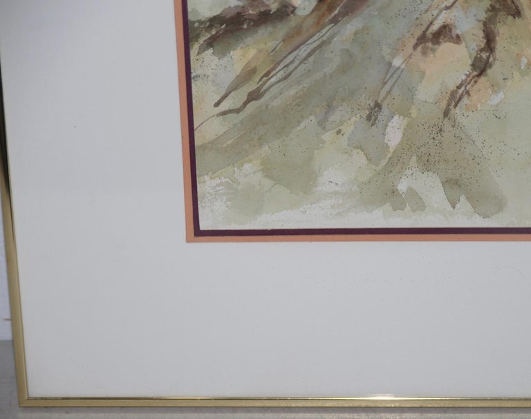 Jake Lee Jake Lee (19151991) Original Watercolor "Bandstand on the