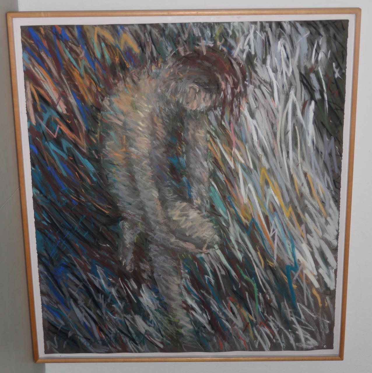Richard Overstreet (americano, XX sec.) Figura reclinata dipinto a pastello

Brillante dipinto originale a pastello del noto artista americano Richard Overstreet.

Una figura in posizione eretta e reclinata. Dalla serie "Bather" del 1985