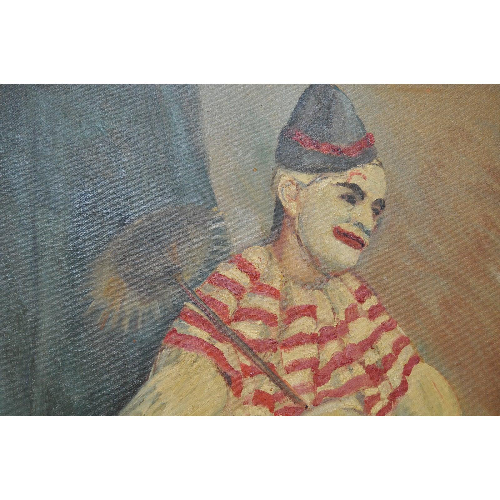 old clown paintings