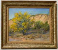 Stella McLennan Roca “Southwest Landscape” Original Oil Painting C.1930s