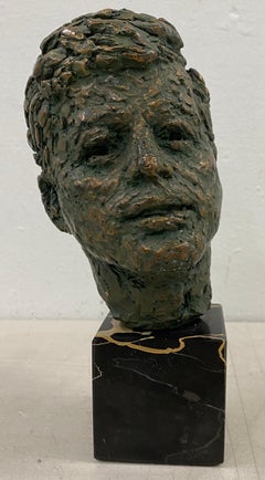 Bust of John F. Kennedy by sculptor Robert Berks c.1964.