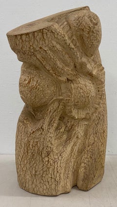Vintage Richard Whalen (American, 20th C.) Organic Nude Natural Sculpture C.1990