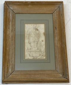 Antique 17th Century Old Master Drawing