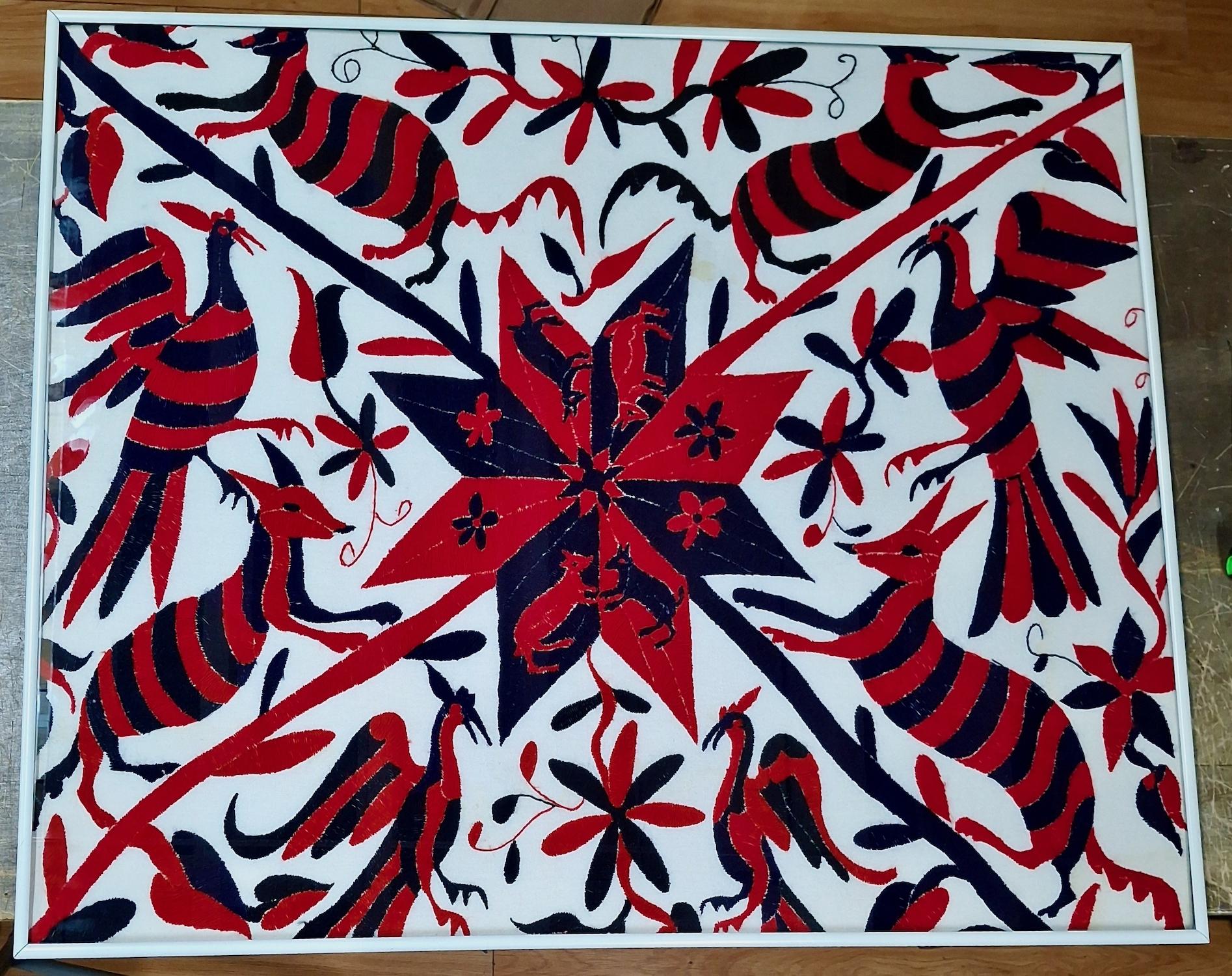 Mexico’s Tenango-Style Otomi Embroidery - Art by Unknown
