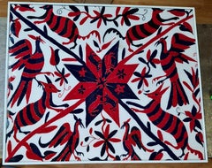 Vintage Mexico’s Tenango-Style Otomi Embroidery
