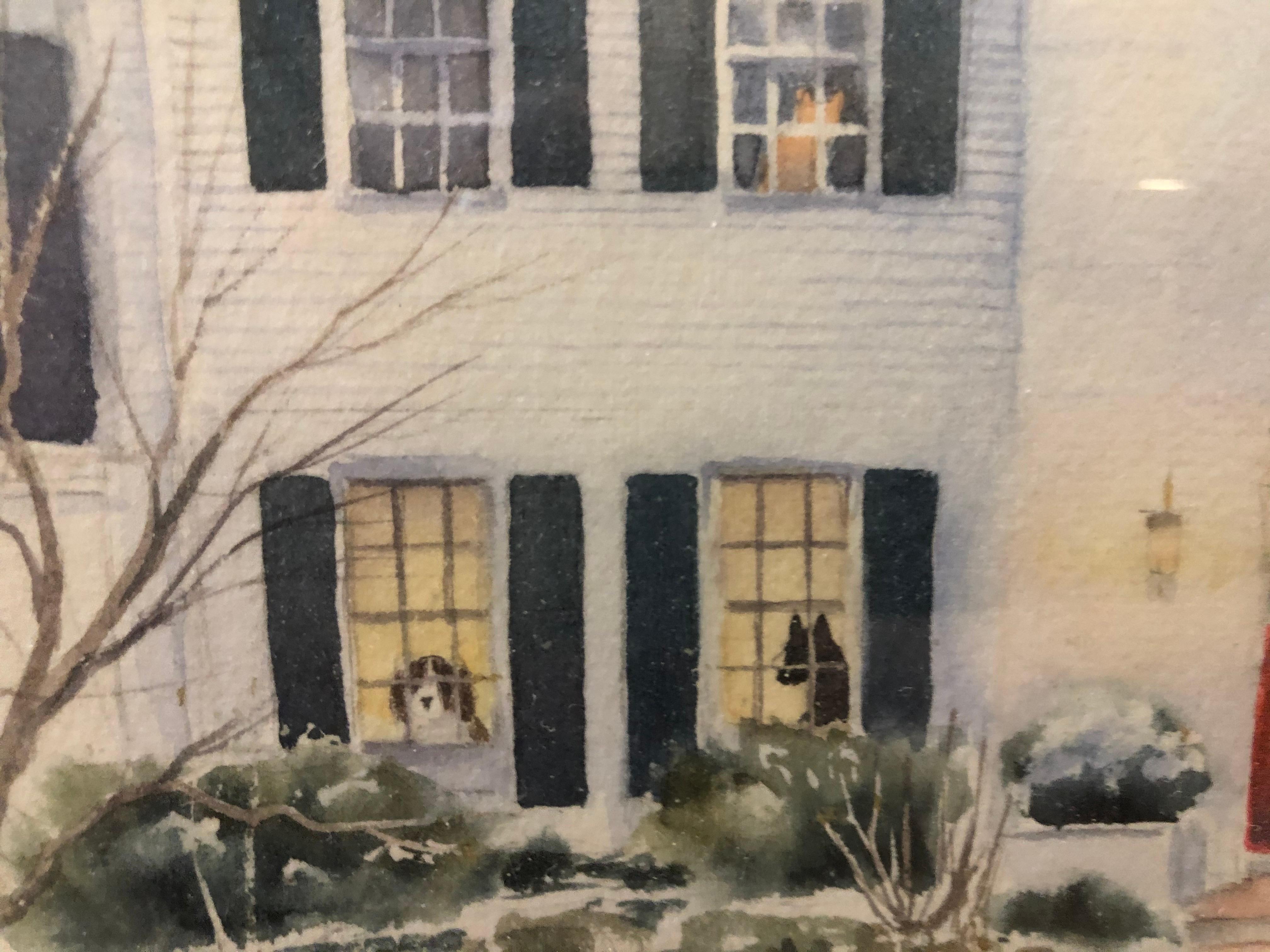 Isobel Cochran Weihnachtszeit Neuengland (Amerikanischer Realismus), Art, von Unknown