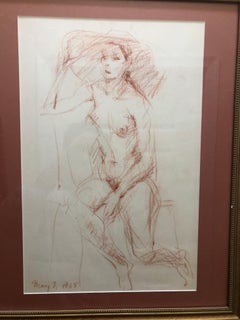 1968 Mystery Nude Drawing
