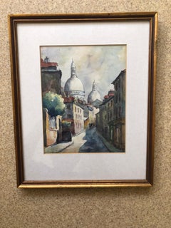 Albert Bern Paris Street Scene