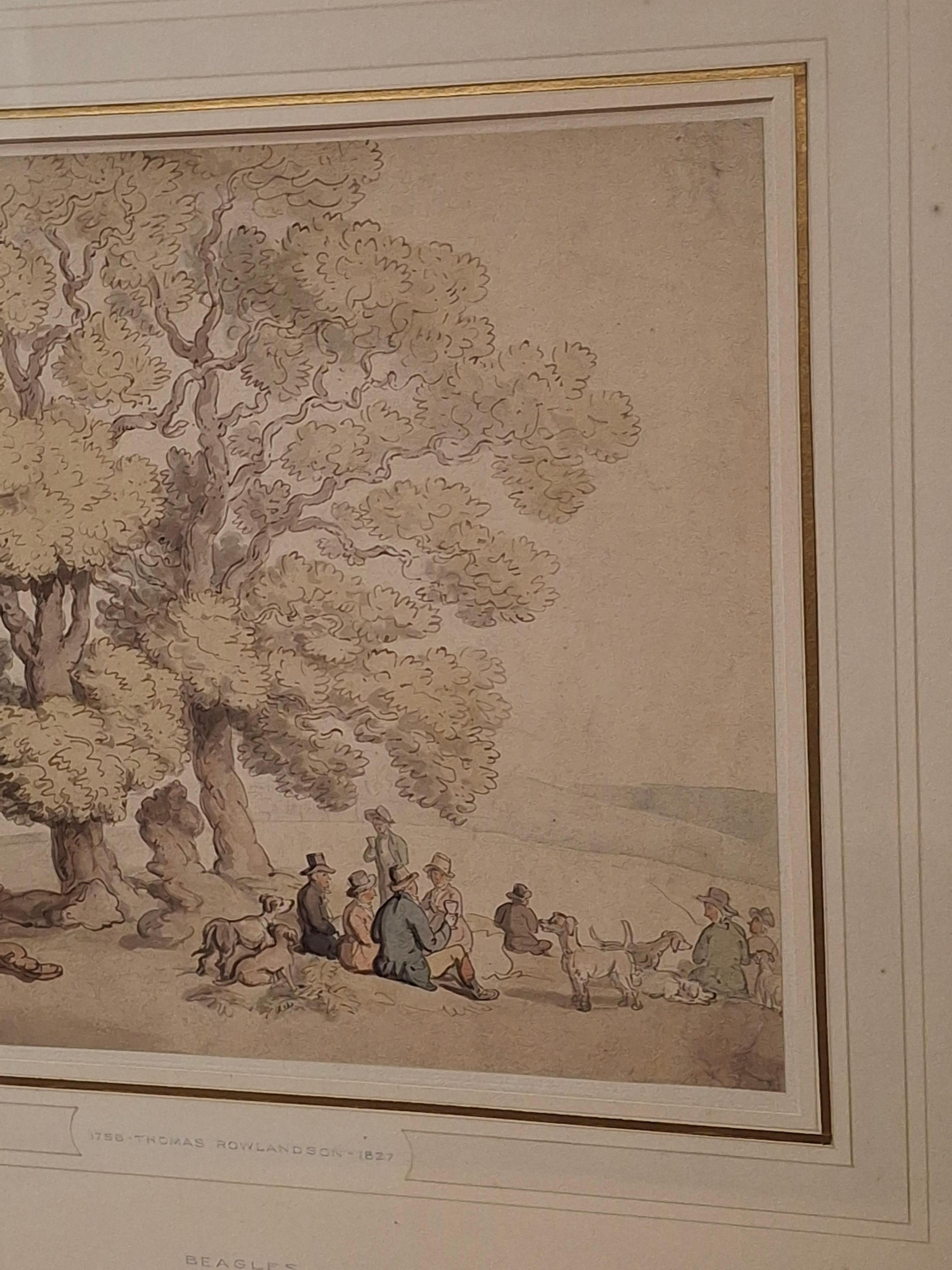 Thomas Rowlandson (1756-1829) „Perlen“ Aquarellillustration 5