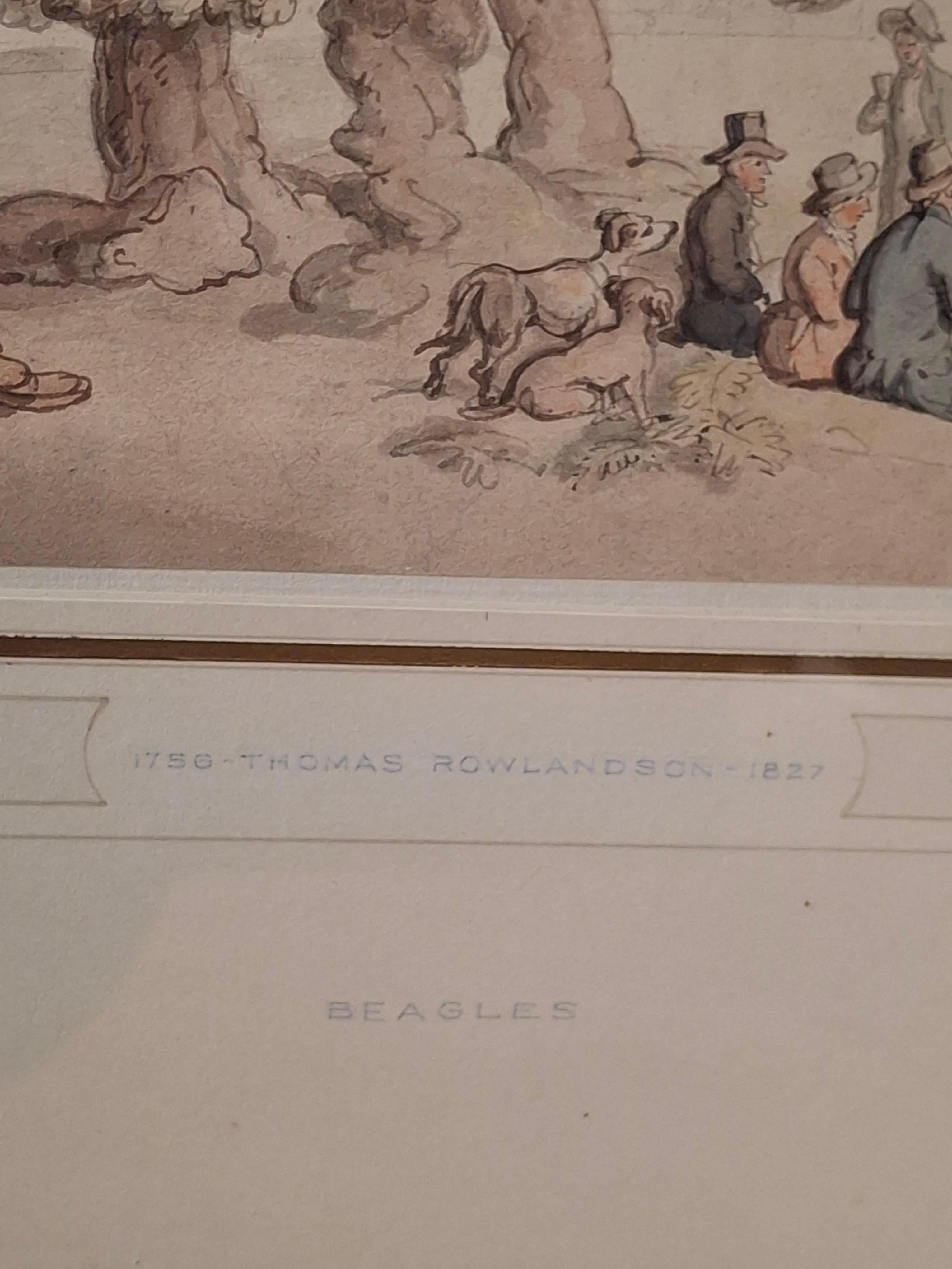 Thomas Rowlandson (1756-1829) „Perlen“ Aquarellillustration 6