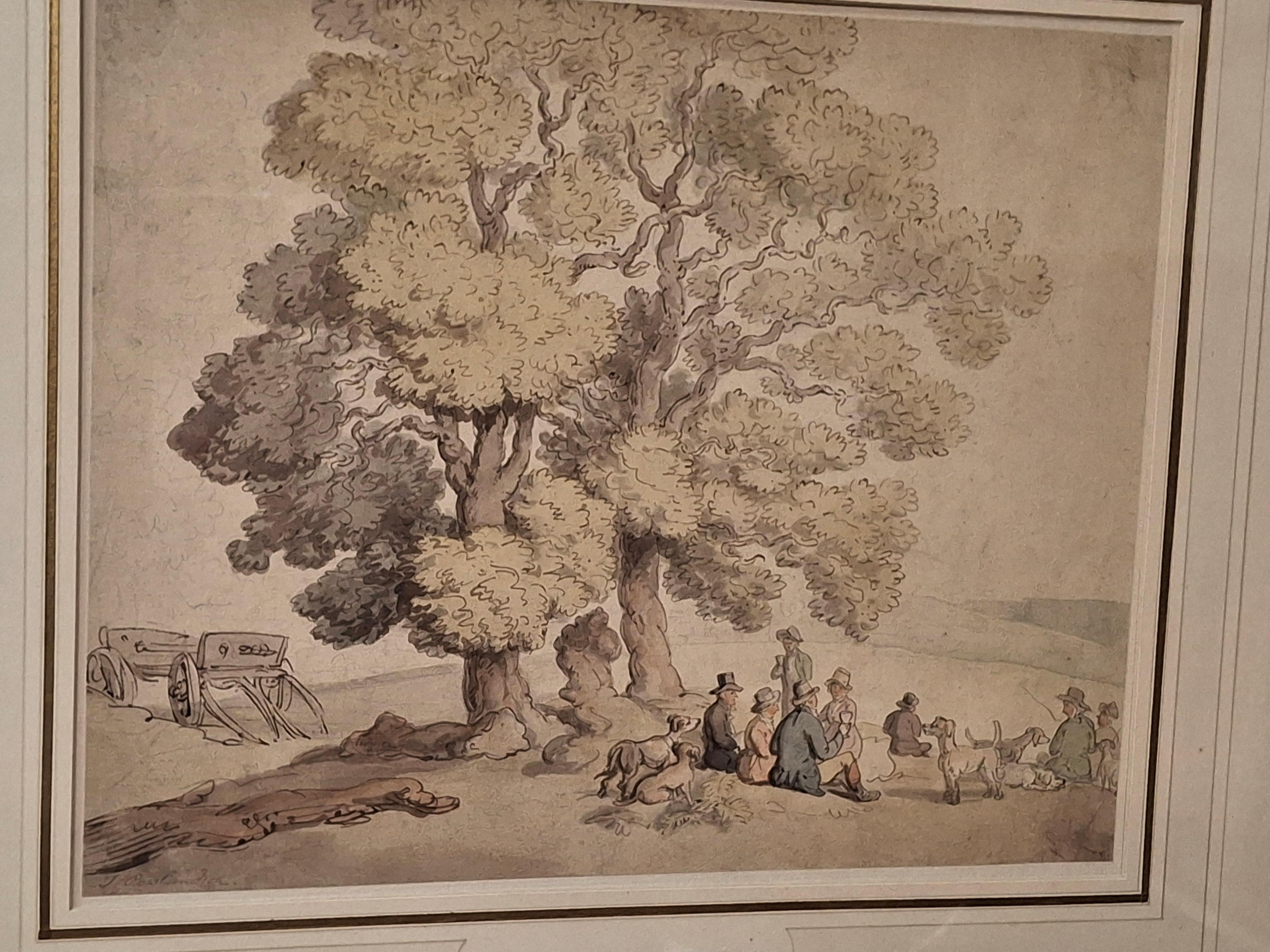 Thomas Rowlandson (1756-1829) „Perlen“ Aquarellillustration 7