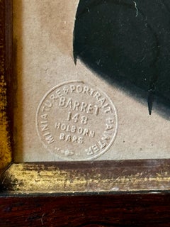 19th Century Silhouette Portrait of Elegant Man