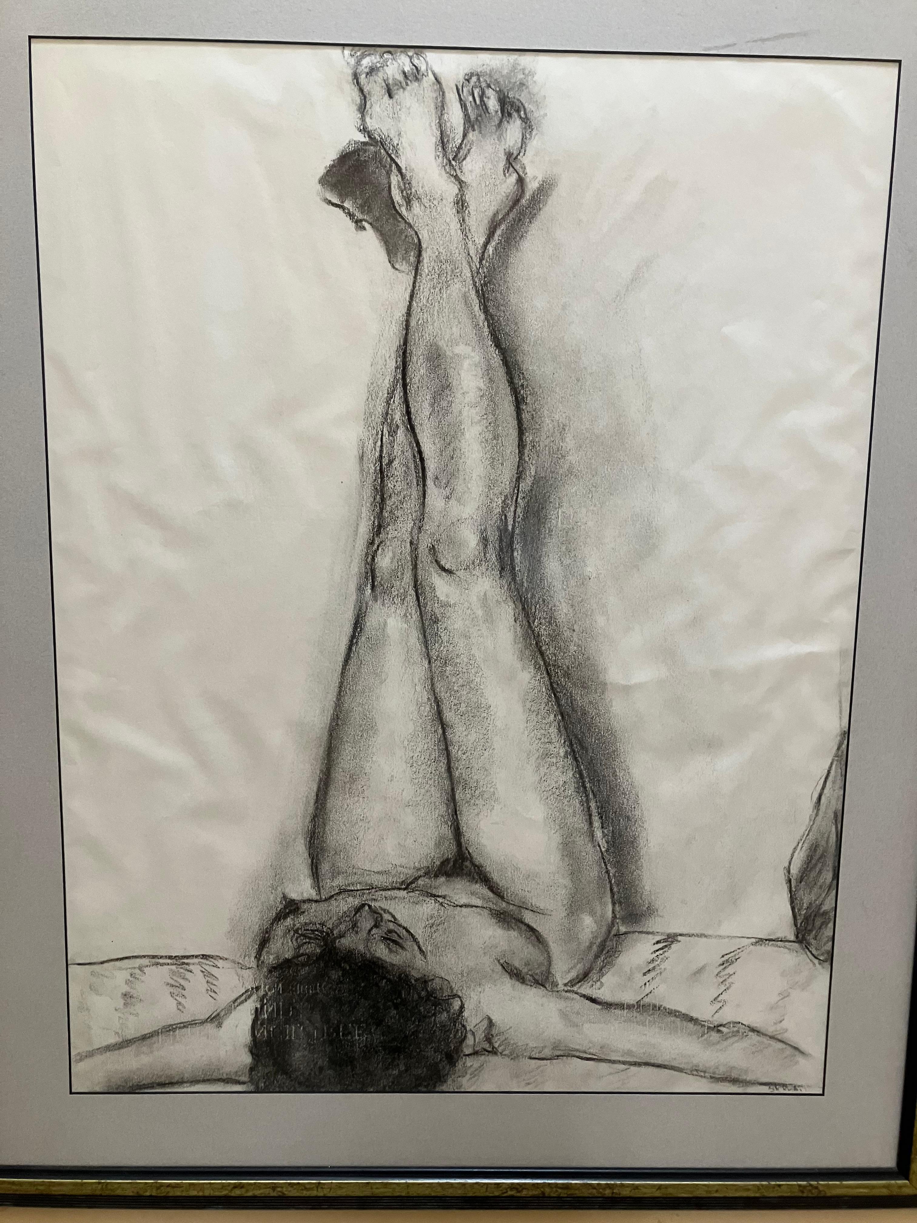 Desnudo misterioso de mediados de siglo. - Art de Unknown