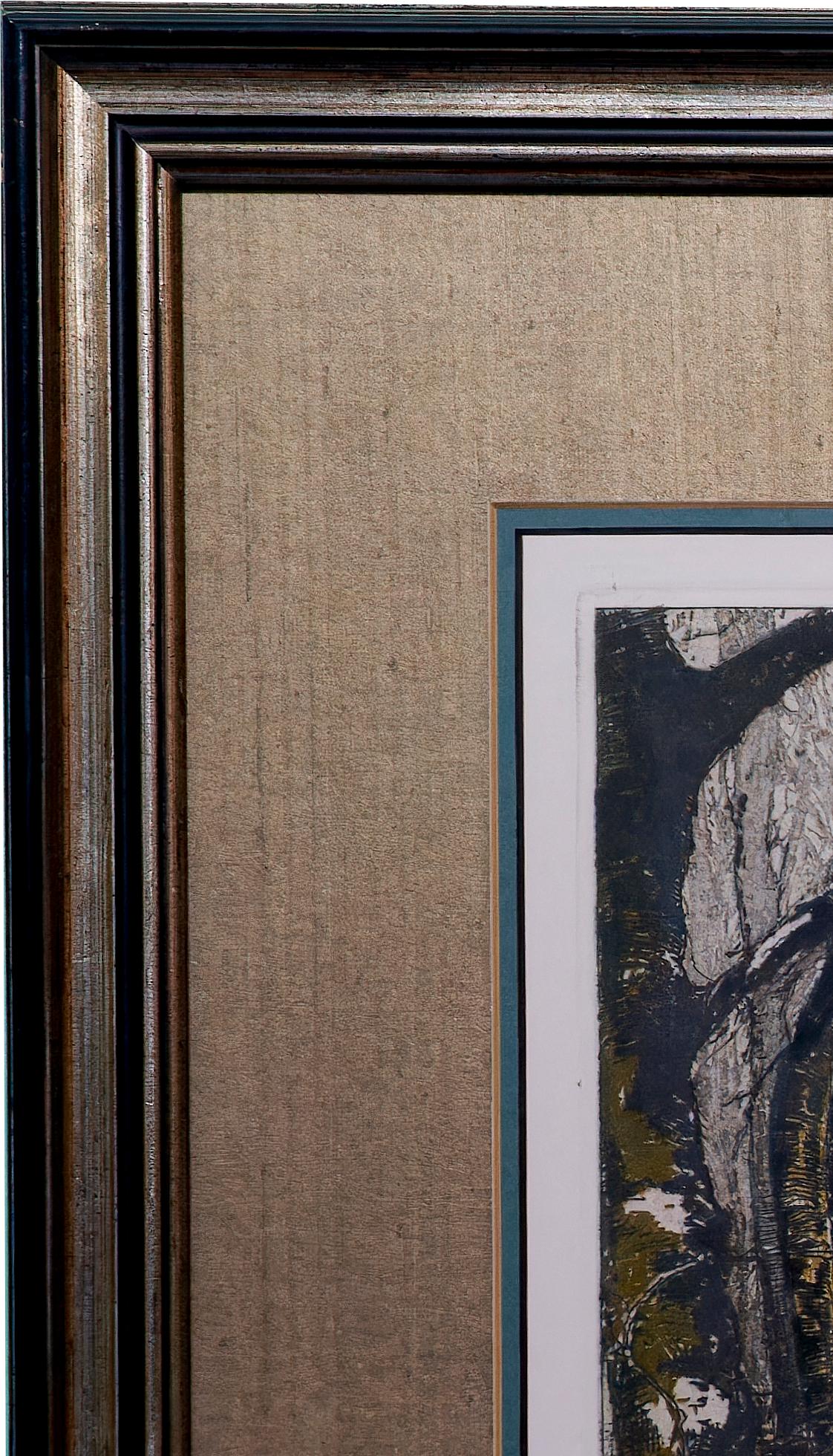Luigi Kasimir (1881-1962) Aguafuerte en color firmado 