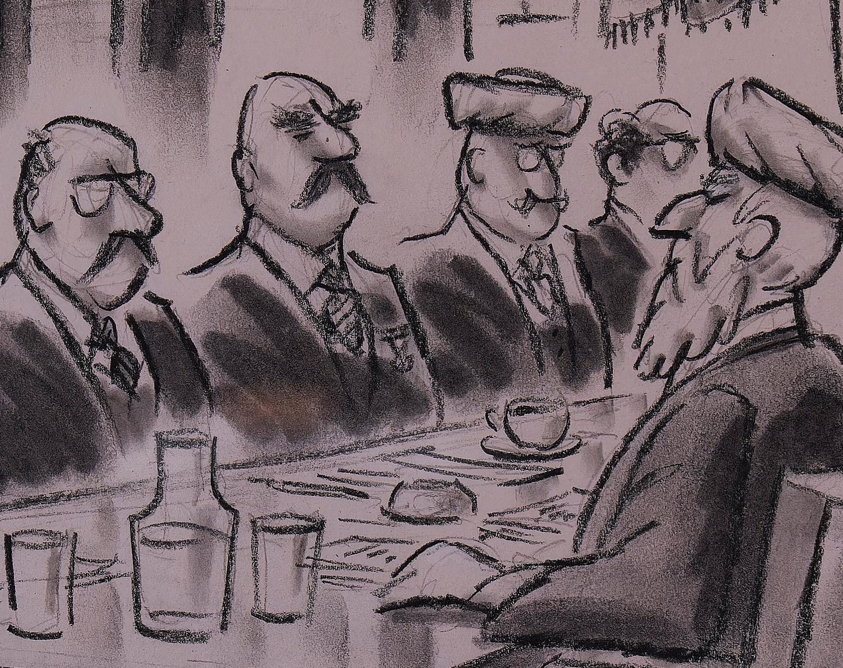 Original Cartoon-Zeichnung aus „The New Yorker“ von Ed Fisher (1926-2013) im Angebot 2