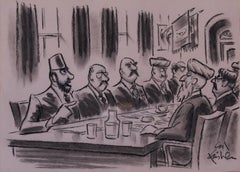 Ed Fisher (1926-2013) Original Cartoon Drawing From "The New Yorker"