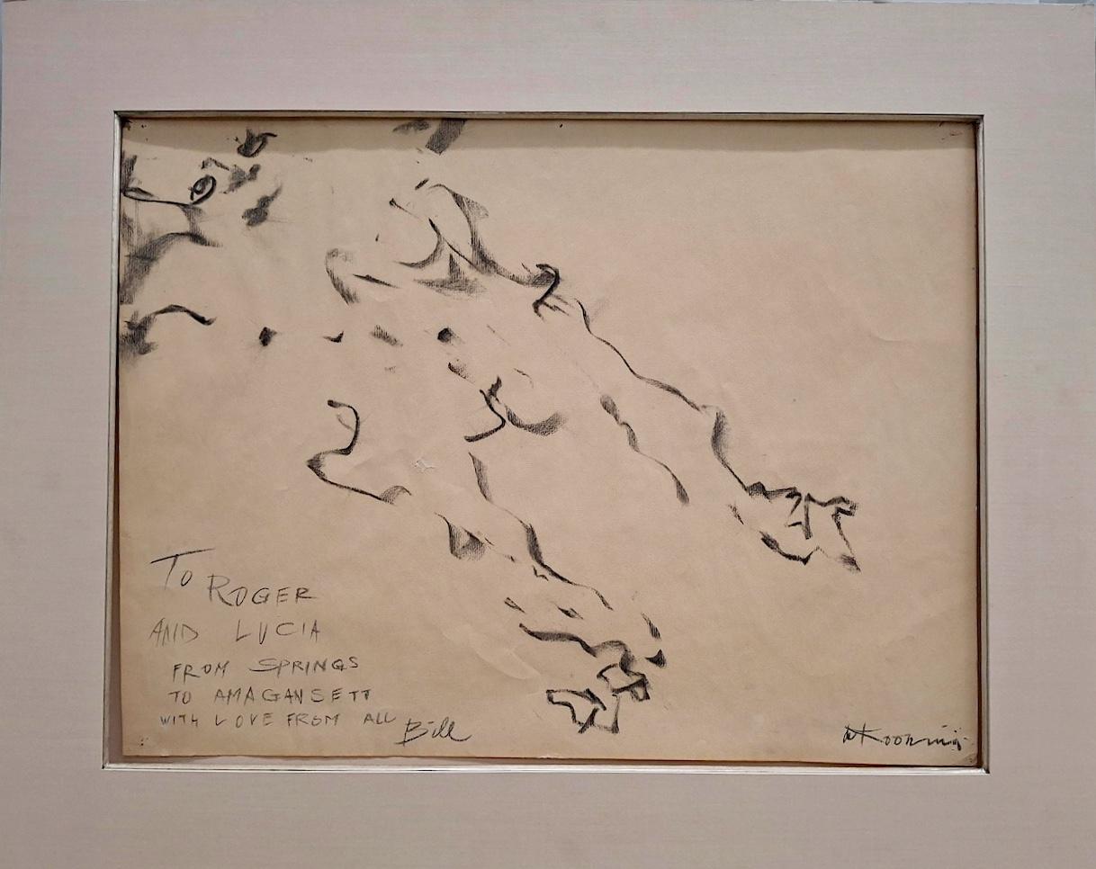 Willem de Kooning, (Nudo femminile reclinato) Un regalo speciale per i suoi cari amici