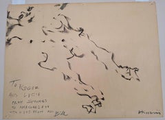 Willem de Kooning, (Nudo femminile reclinato) Un regalo speciale per i suoi cari amici