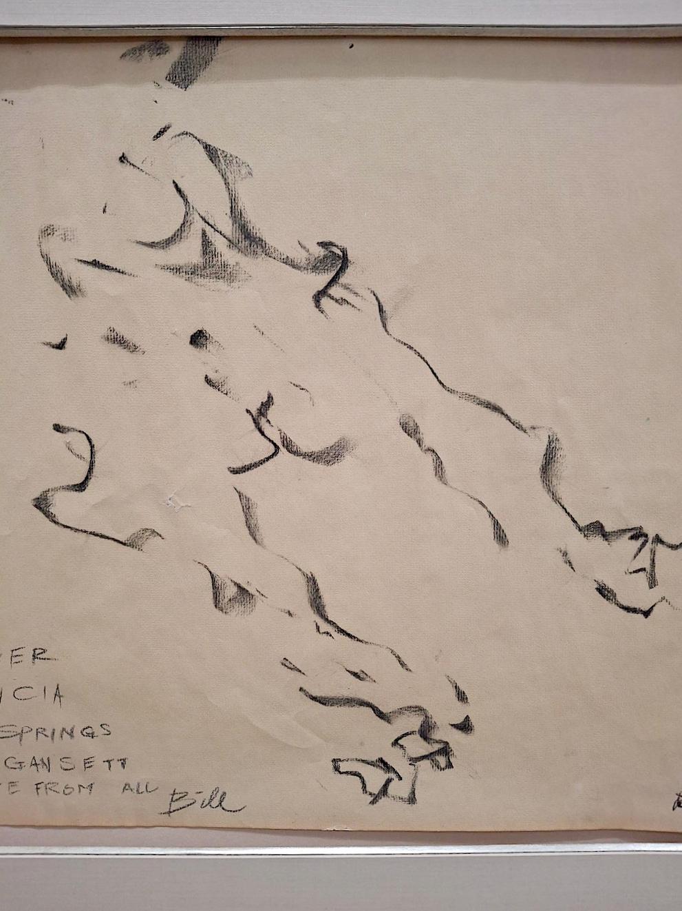 Willem de Kooning, (Reclining Female Nude) A Special Gift For His Dear Friends For Sale 3