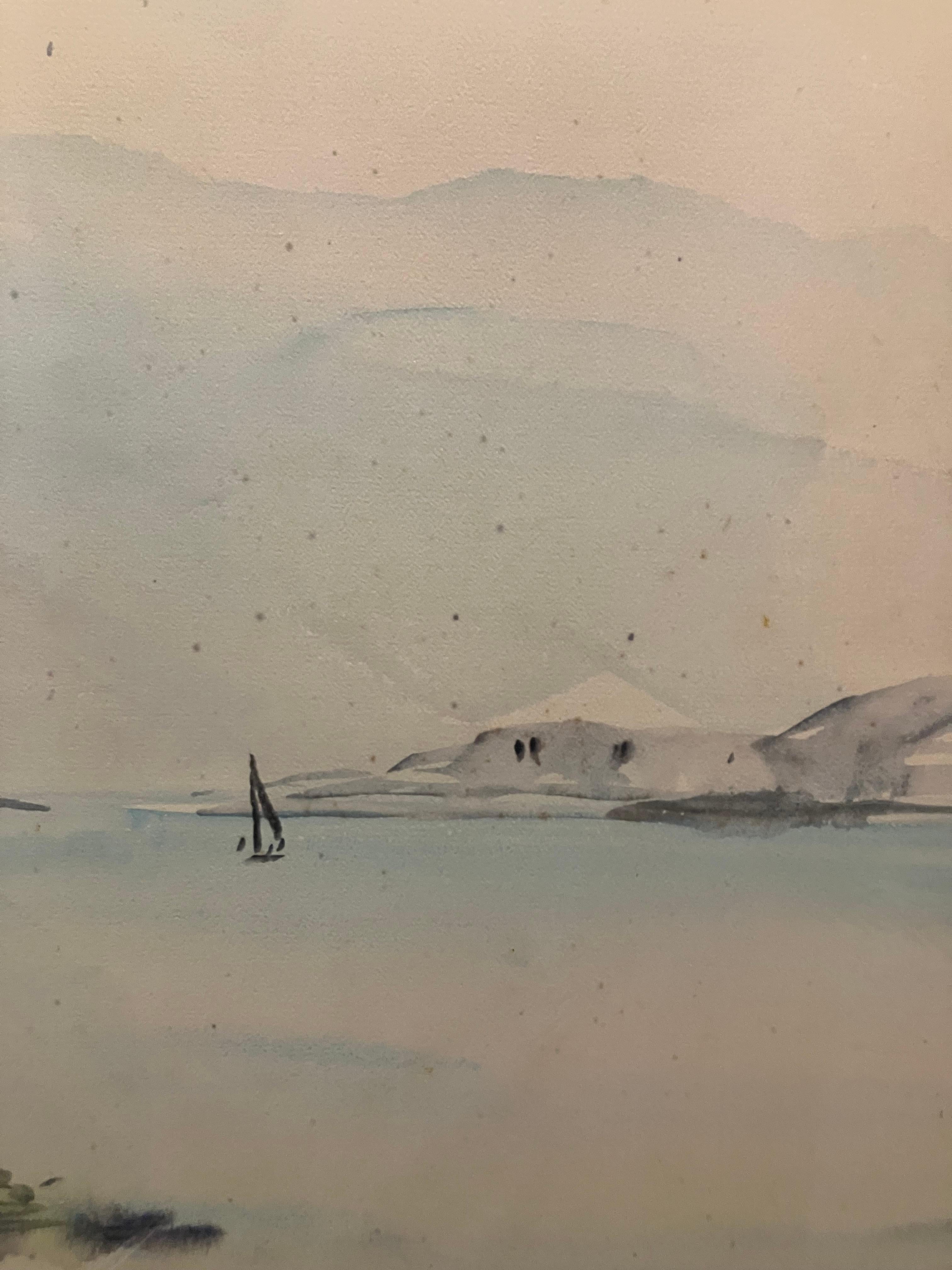 Alfred Birdsey Bermuda Aquarell im Angebot 5