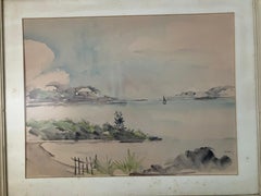 Landscape Drawings and Watercolors
