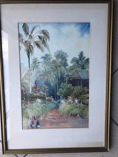 Eizo Kato 1926 Japanese Watercolor