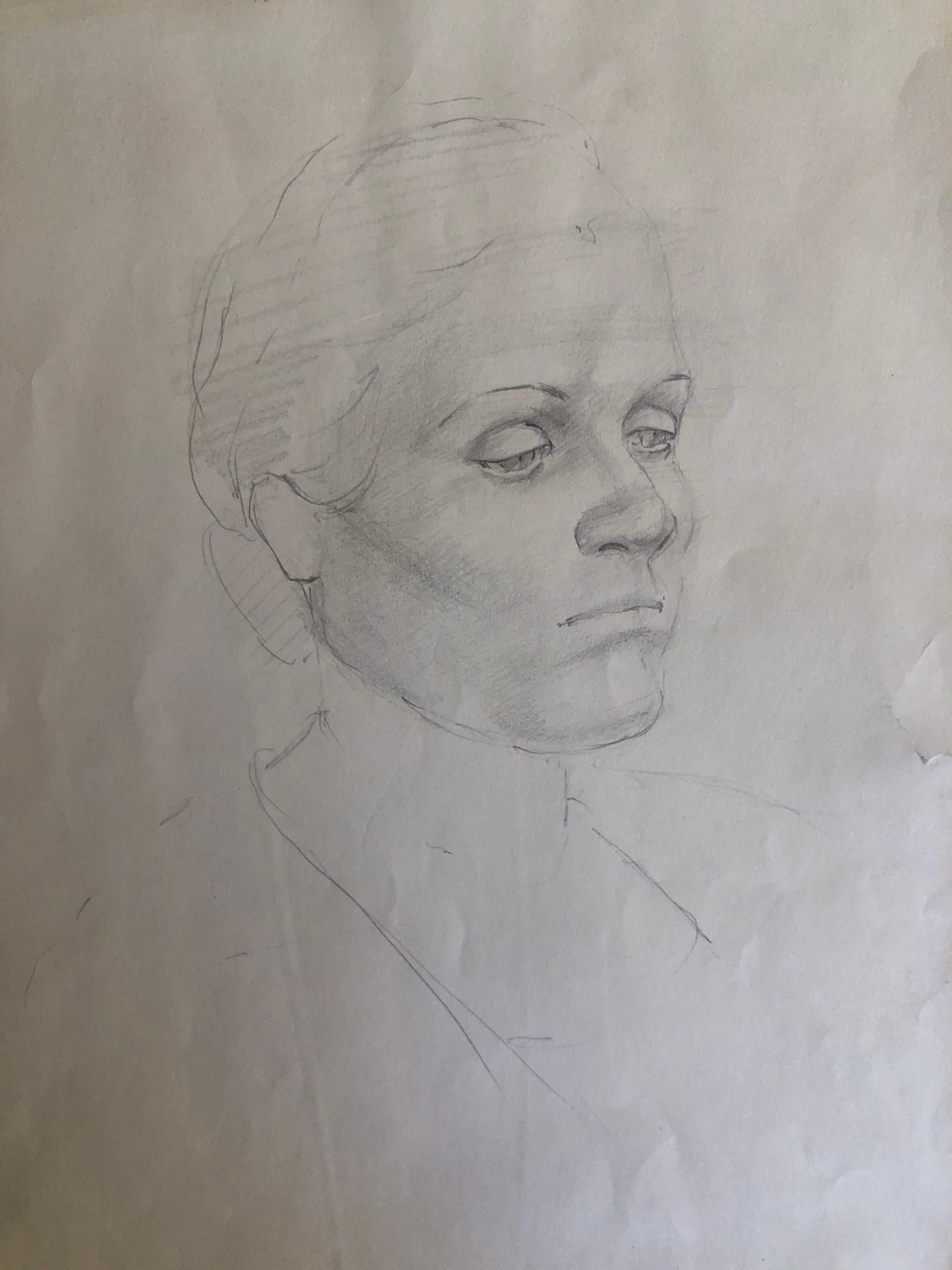 Allan Rohan Crite Portrait d
une femme afro-américaine