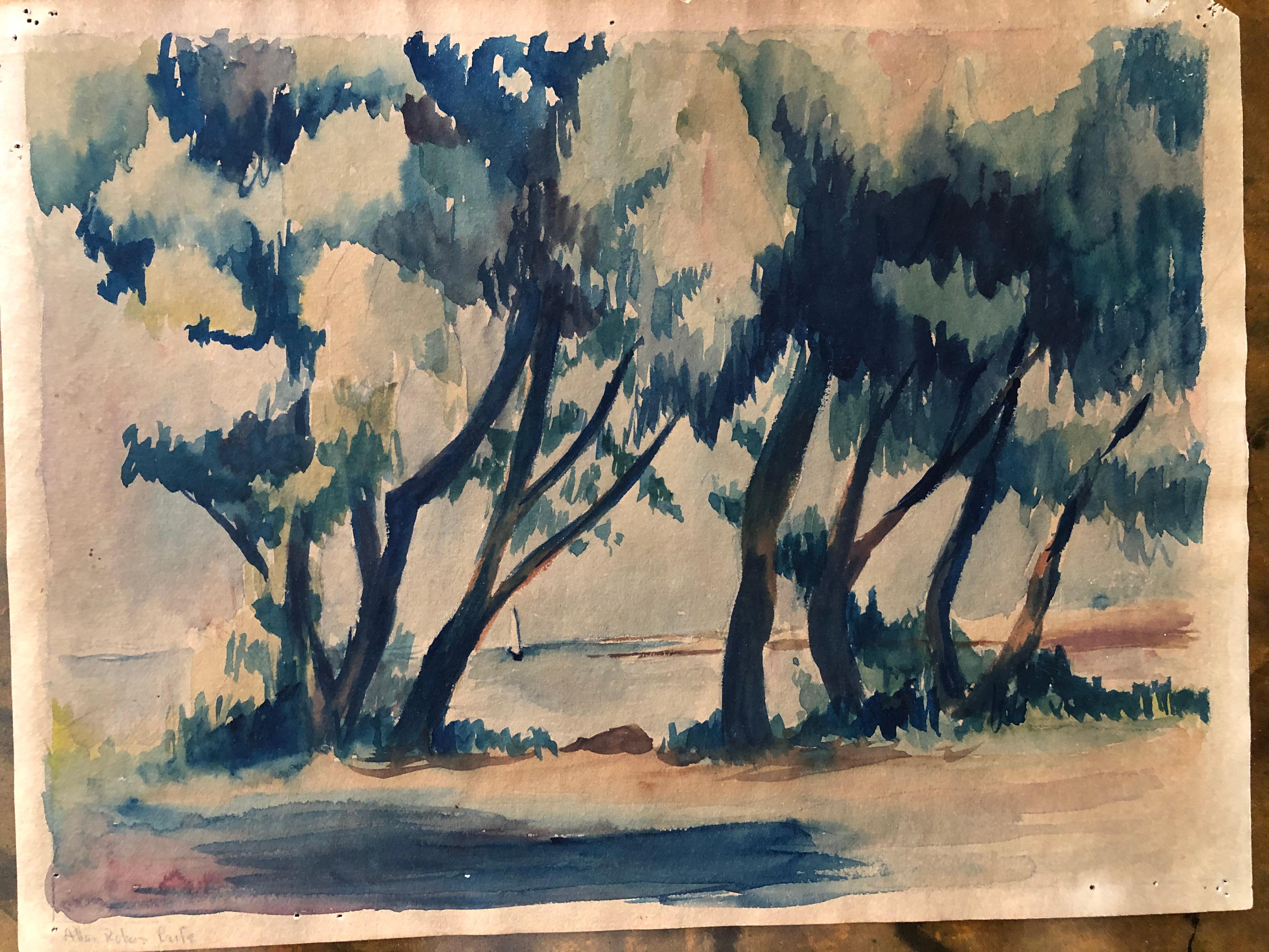 Allan Rohan Crite Boston Harbor